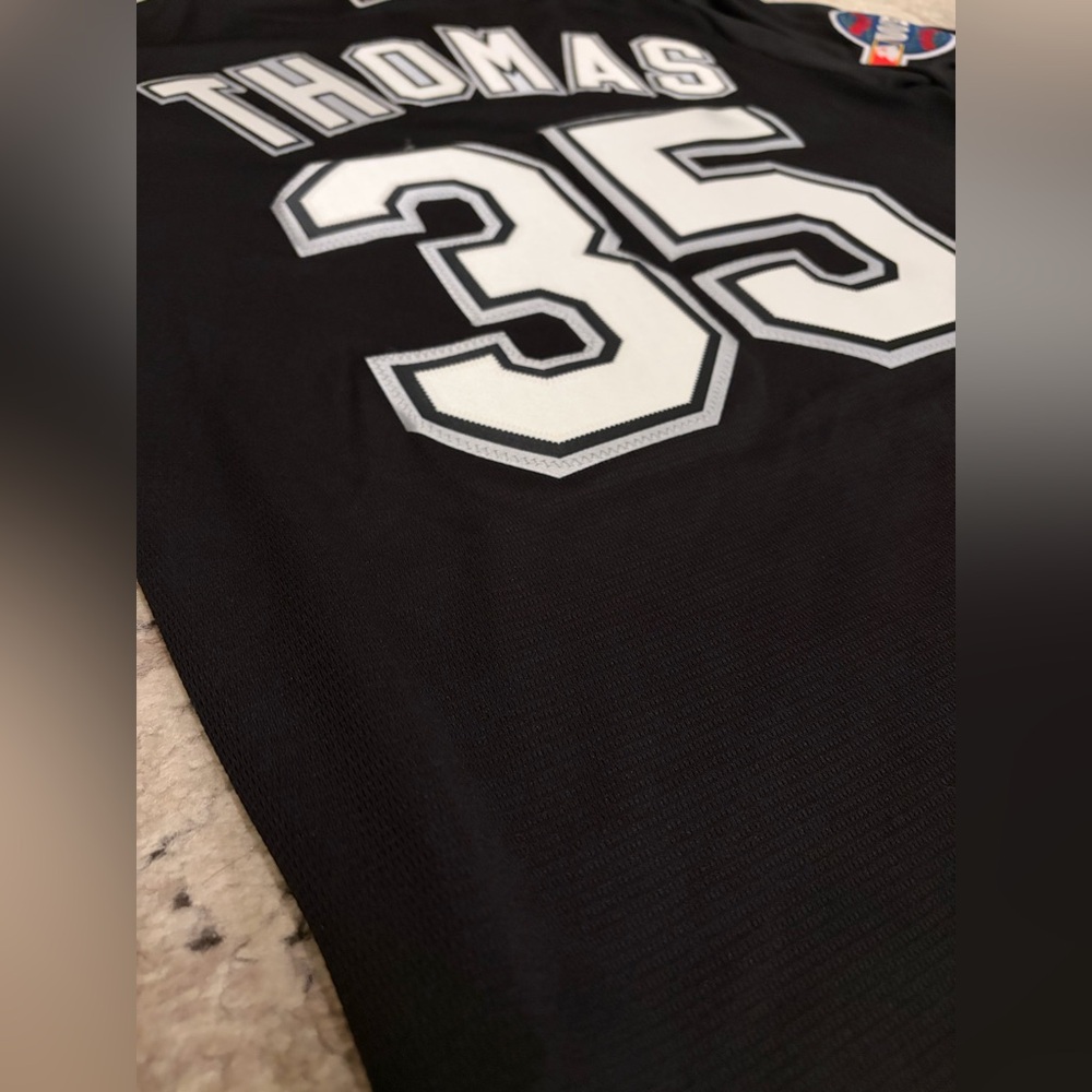 Nike Authentic White Sox Frank Thomas #35 World Series 2016 Jersey Men’s Sz: M - Picture 6 of 6